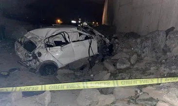 Adana’da feci kaza! Kontrolden çıkan otomobil Çakıt Çayı’na uçtu: 1 ölü, 2 yaralı