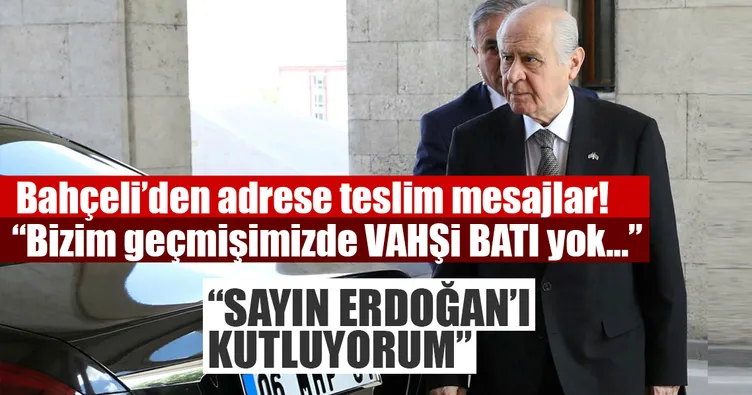 Devlet Bahçeli’den önemli mesajlar