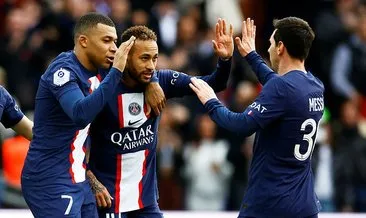 Paris St Germain’de Mbappe, Messi ve Neymar rüzgarı esiyor! 3 oyuncu toplam 64 gol kaydetti...