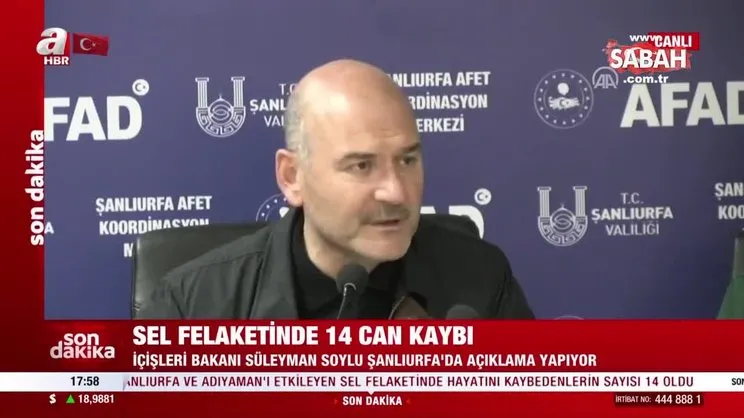 SON DAKİKA | Şanlıurfa'da sel felaketi: Üç bakan afet bölgesinde | Video