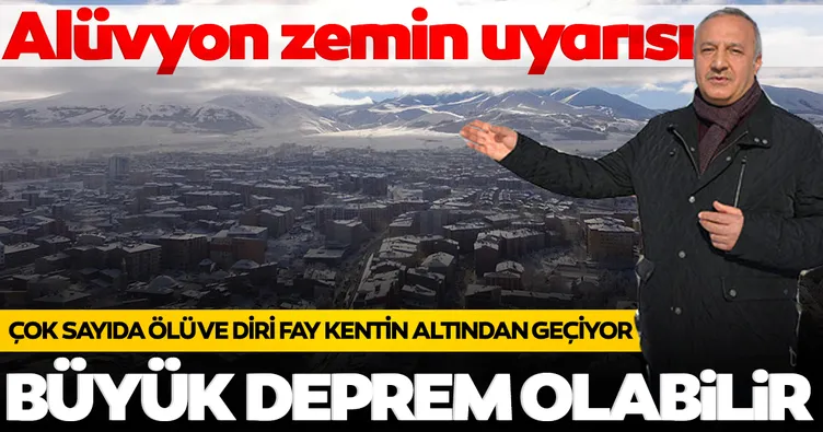 Son dakika: Uzman isim, ’Kentin altından çok sayıda ölü ve diri fay geçiyor’ diyerek uyardı: Büyük depremler olabilir