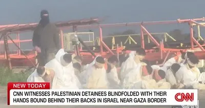CNN ekibi, İsrail’in Filistinli tutuklulara yönelik kötü muamelesini bu görüntülerle bir kez daha belgeledi | Video