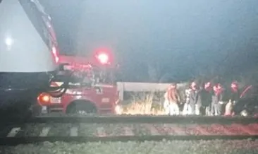 Son anda araçtan atlayıp kurtuldu