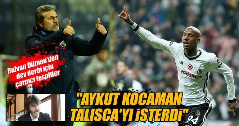 Rıdvan Dilmen: Fenerbahçe 1 puana üzülmez, Beşiktaş için fırsat maçı