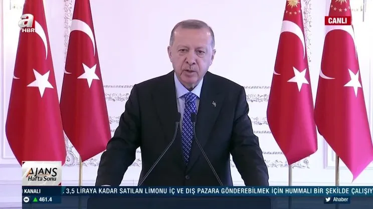 Cumhurbaşkanı Erdoğan'dan İlk Milli Helikopter Motorumuz TEİ-TS1400’ün teslim töreninde önemli açıklamalar | Video