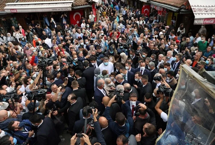 Başkan Erdoğan’a Bosna Hersek’te sevgi seli: İlk durağı orası oldu...