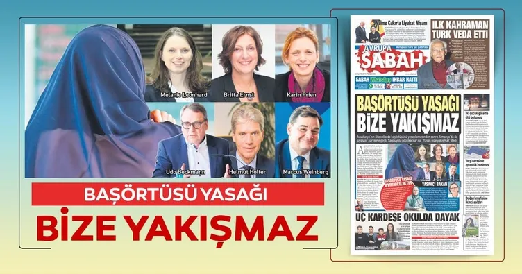 Başörtüsü yasağı bize yakışmaz