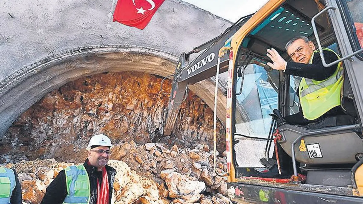 8 yıldır bitirilemeyen tünele para yok