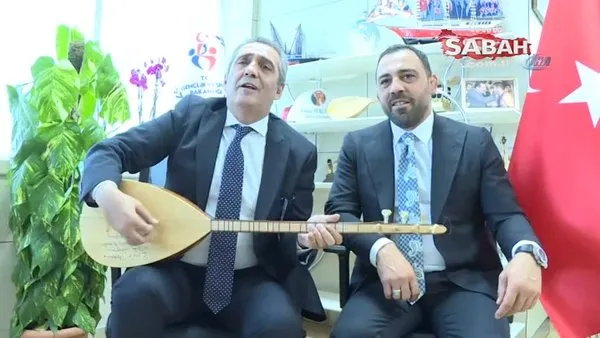 Yavuz Bingöl ve Hamza Yerlikaya'dan anlamlı türkü
