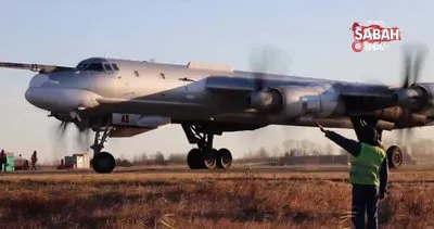 Rus stratejik bombardıman uçakları, Bering ve Okhotsk denizleri üzerinde uçtu | Video