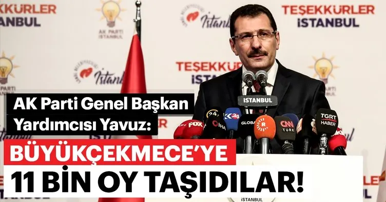 Büyükçekmece’ye 11 bin oy taşıdılar