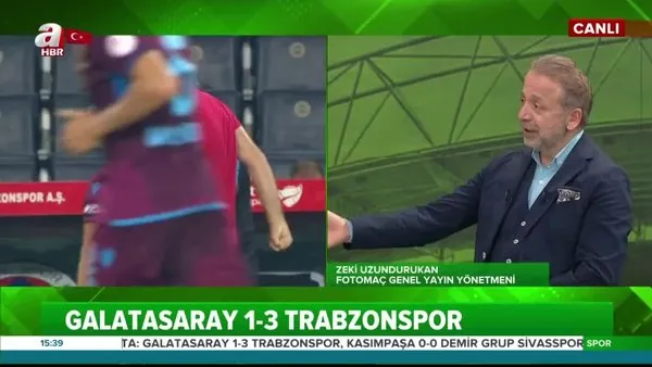 Flaş Galatasaray 1 - 3 Trabzonspor maçı yorumu 