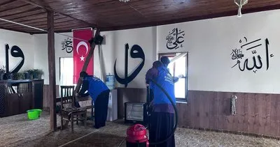 Düzce'de gönüllü gençler camilerde “Ramazan Temizliği” yaptı #duzce