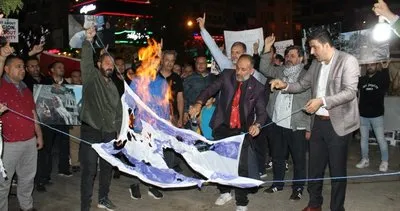 Manisa’da Milli İrade Platformu üyesi sivil toplum kuruluşları İsrail’i protesto etti
