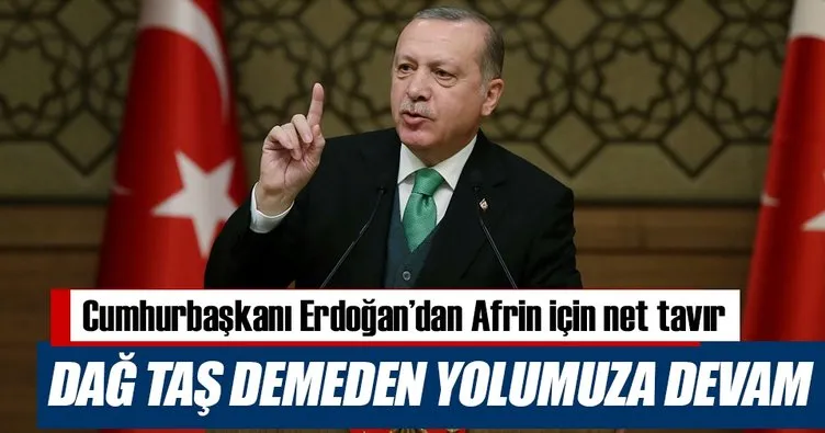 Dağ taş demeden yolumuza devam