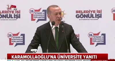 Cumhurbaşkanı Erdoğan’dan Saadet Partisi Genel Başkanı Temel Karamollaoğlu’na sert tepki