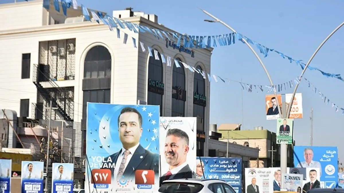 Kerkük’te halk sandık başında: Genel seçimler için oy verme işlemi devam ediyor Kerkük’te halk sandık başında: Genel seçimler için oy verme işlemi devam ediyor