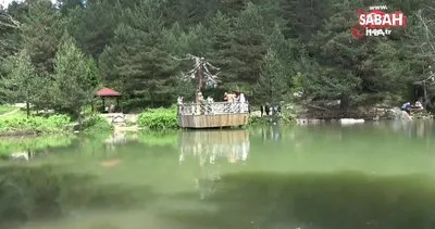 Zigana’nın nazar boncuğu Limni Gölü’ne bayram tatilinde ziyaretçiler akın etti | Video