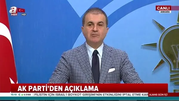 AK Parti Sözcüsü Çelik, gündemdeki konulara ilişkin önemli açıklamalarda bulundu