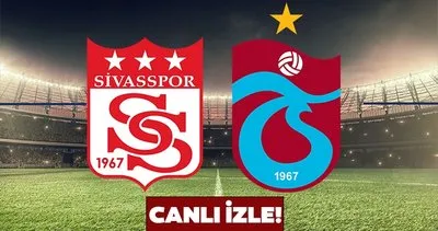 SİVASSPOR TRABZONSPOR MAÇI CANLI İZLE | beIN SPORTS 1 canlı izle ekranı ile Trendyol Süper Lig Sivasspor Trabzonspor maçı canlı yayın izle