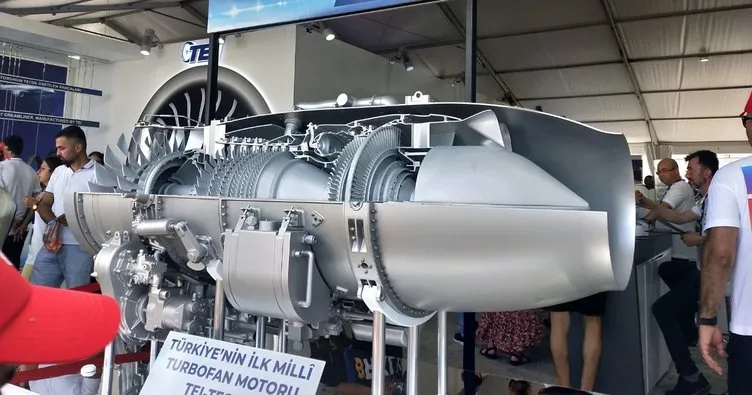 Türkiye’nin milli uçak motoru vitrine çıktı