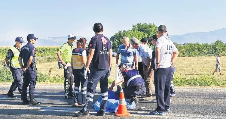 Hız kesmeden öldürdü