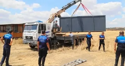 Kaçak yapılar tek tek yıkıldı! #tekirdag