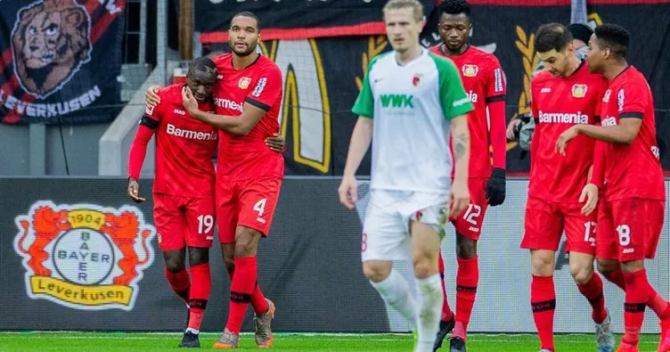 Bayer Leverkusen 2 - 0 Augsburg MAÇ ÖZETİ