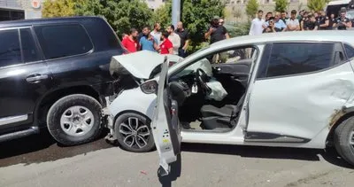 Şırnak’ta kaza! 3 kişi yaralandı #sirnak