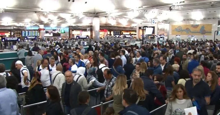 Ataturk Havalimani Nda Tatil Yogunlugu Sayfa 6 En Son Haber