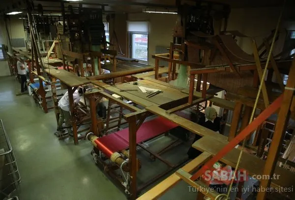 Basıldıkça güzelleşen halıların üretildiği fabrika: Hereke
