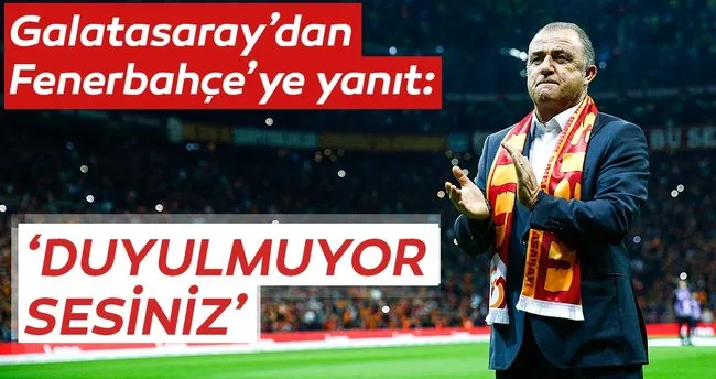 Galatasaray Dan Fenerbahce Ye Yanit Spor Haberleri