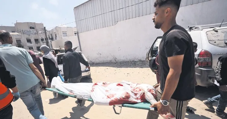 Aç çocuklara bomba yağdırdılar