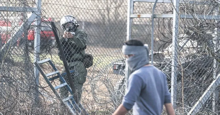 Mermi, bomba, gasp! Yunan’ın gözü döndü