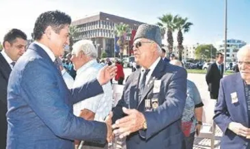 Gaziler Günü için tören yapıldı