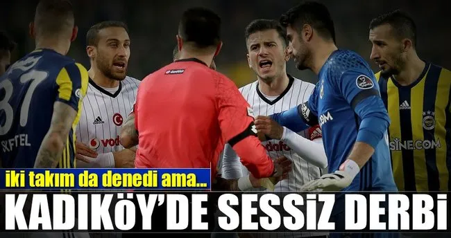 Fenerbahçe-Beşiktaş maçında galip yok!