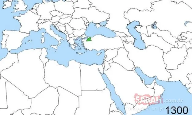 Osmanlı Haritası Osmanlı İmparatorluğu Kuruluşundan Çöküşüne En Geniş