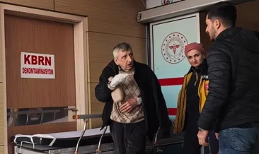 Kamyonetin saka kapağına elini sıkıştırdı! İşaret parmağı koptu