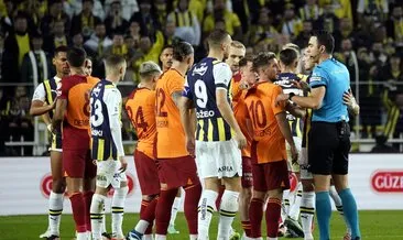 Son dakika haberi: Galatasaray - Fenerbahçe derbisinde kavga! Futbolcular maç öncesinde birbirine girdi