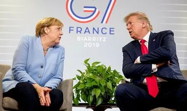 Trump - Merkel görüşmesinde gündem İran ve Çin’di