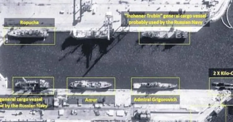Rus gemileri Tartus Üssü’nden ayrıldı