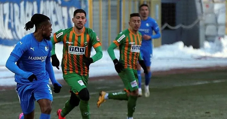 Erzurum’da puanla paylaşıldı! BB Erzurumspor 1-1 Alanyaspor