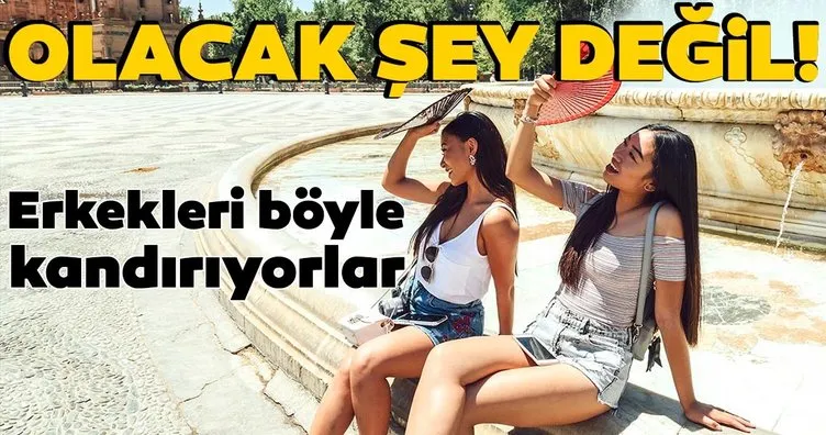 Erkekleri böyle kandırıyorlar! Uzakdoğulu kızların yaptıklarına bakın