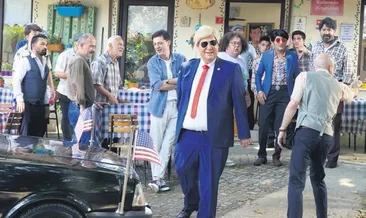 Satıbol, Donald Trump kılığına girdi