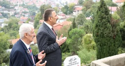 Vali Hacıbektaşoğlu, kahraman gazilerin kabirlerini ziyaret etti #zonguldak
