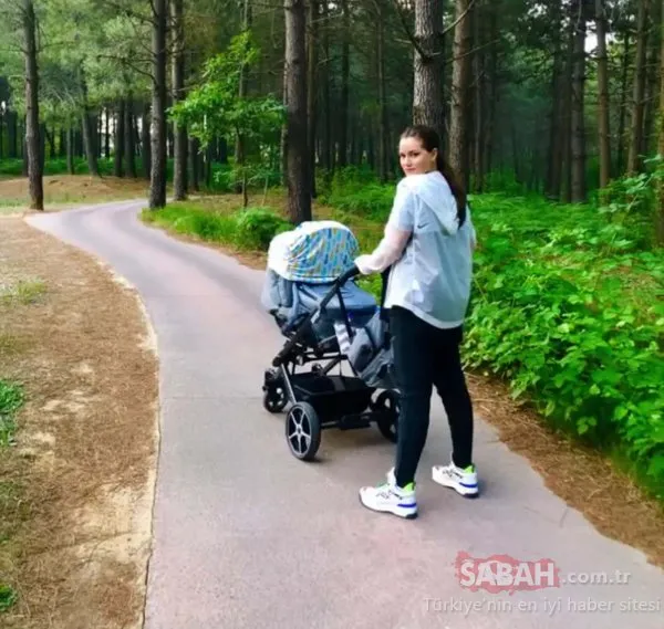 Fahriye Evcen ve Burak Özçivit bebeği Karan'ın videosunu paylaştı!