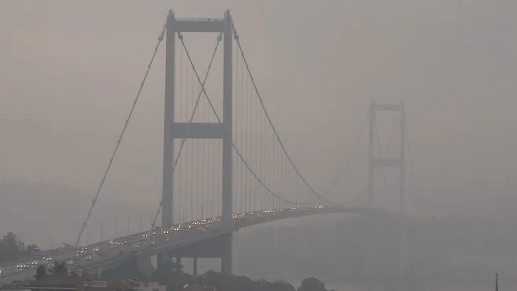 İstanbul hafta sonuna sis ile uyandı!