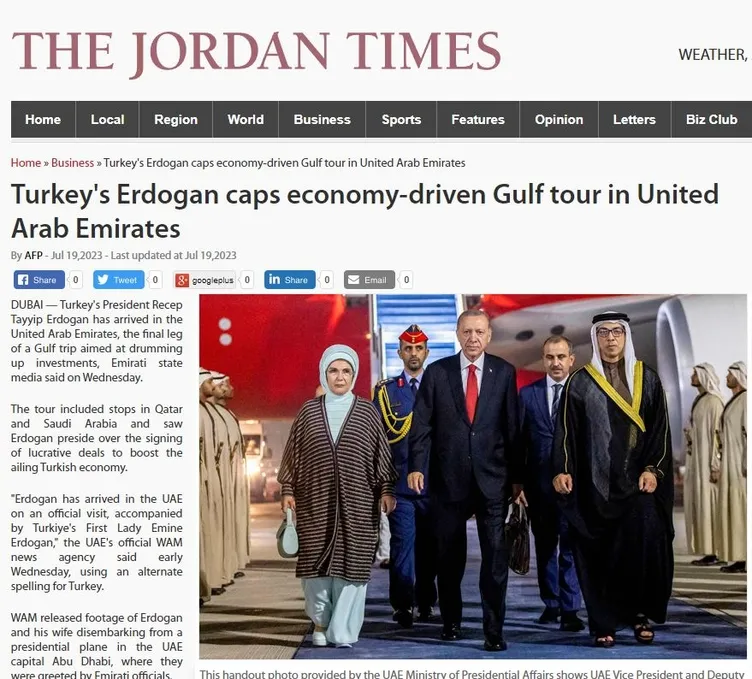 Türkiye ve BAE arasındaki dev anlaşma dünyada yankılandı! Madde madde detayları yazdılar...