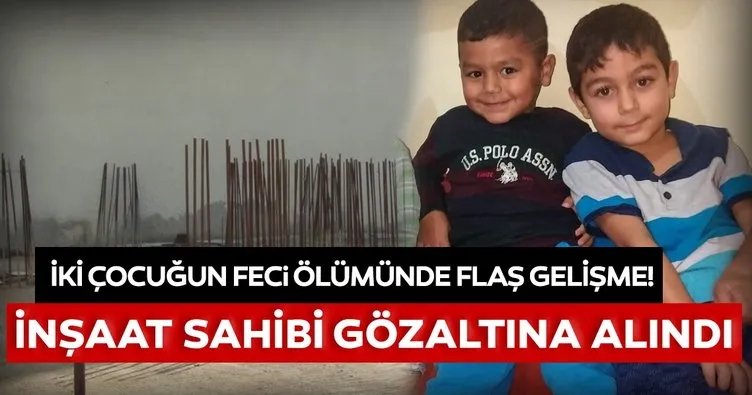 Son dakika: Çekmeköy’deki iki çocuğun ölümünde flaş gelime: İnşaat sahibi gözaltına alındı