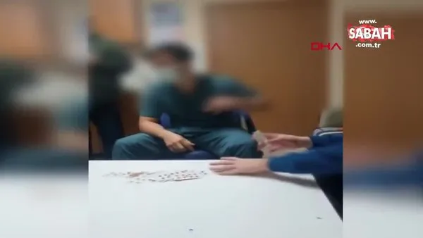 SON DAKİKA: Eskişehir'de hastanedeki kumar skandalını yeni görüntüleri ortaya çıktı | Video